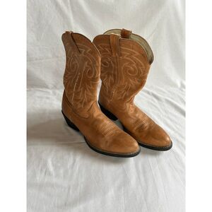 Men's Durango Cowboy Boots, Size 10.5D, Brown, Leather, Traditional Toe